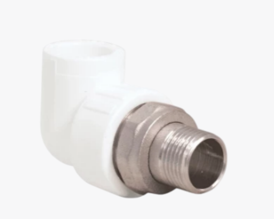 14625 մարտկոցի անկյուն 20x1/2°°° արտաքին պարուրակ, սպիտակ - ի նկար