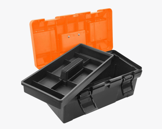 900017 Wokin Գործիքների արկղ պլաստմասե  17''(420x230x190մմ) PRO - ի նկար