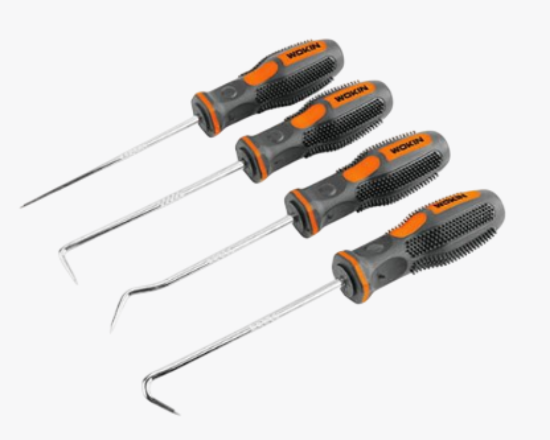 204004 Wokin Կրյուկների հավաքածու 4PCS - ի նկար
