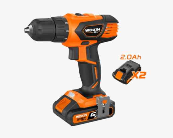 622035 Wokin Շաղափիչ անլար 20V, 100V-240V~50/60Hz, 115մմ - ի նկար