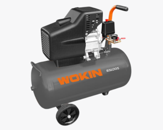 831002 Wokin Օդային կոմպրեսոր 220-240V, 24L, 1.2KW (2HP) - ի նկար