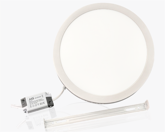 Led պանել կլոր արտաքին 24W-6K (W)  (20) - ի նկար