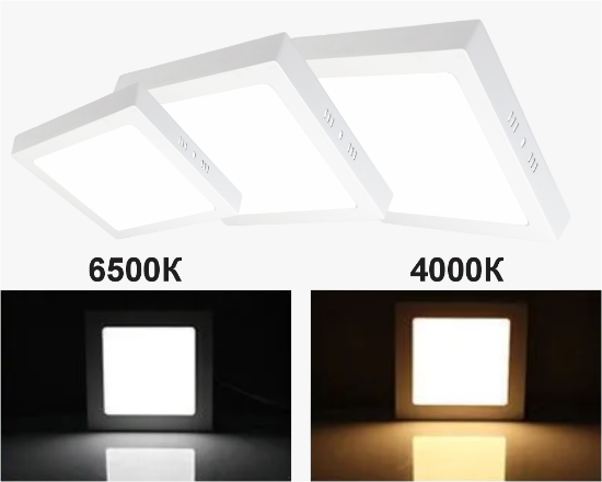 Led պանել քառակուսի արտաքին 24W-4K (N.W)  (20) - ի նկար