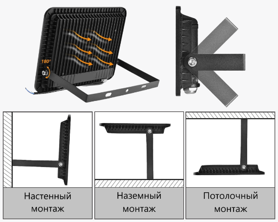 Led պրոժեկտոր 30W-6K (W)  (60) - ի նկար