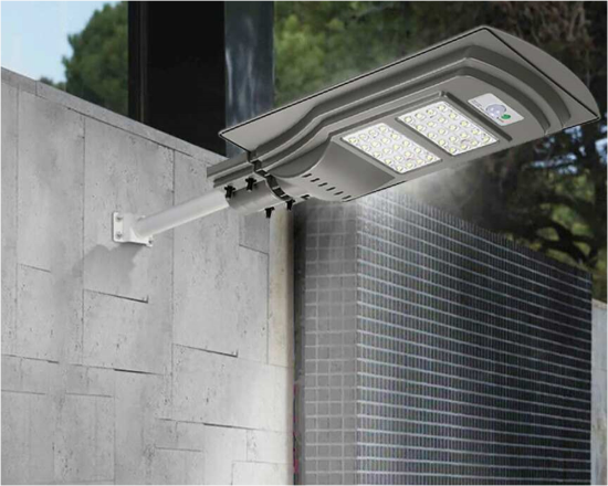 Փողոցային արևային լուսատու 200W-12000mAh  (5) - ի նկար