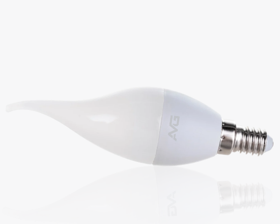Լուսադիոդային լամպ AVG LED C37-11W-E14-4K մոմ - ի նկար