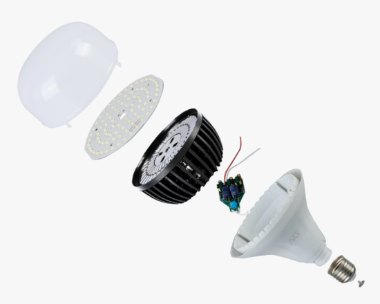 Լուսադիոդային լամպ AVG LED T150-100W-E27-6K - ի նկար