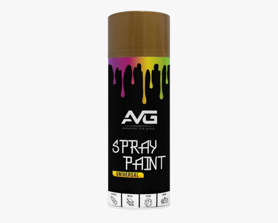 AVG Փչովի ներկ N35 ոսկեգույն 520մլ, 280գր (12 հատ)  - ի նկար