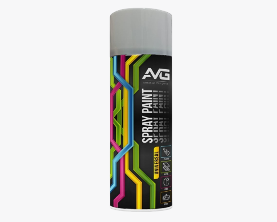 AVG Փչովի ներկ N5 սպիտակ անփայլ 520մլ, 380գր (12 հատ) - ի նկար