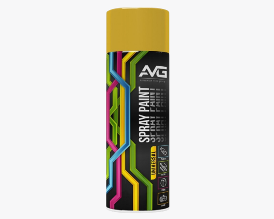 AVG Փչովի ներկ N41 վառ դեղին 520մլ, 380գր (12 հատ) - ի նկար