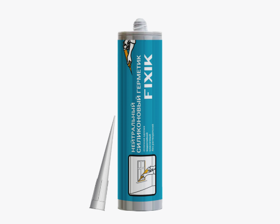 FIXIK սիլիկոն նեյտրալ, թափանցիկ 280մլ - ի նկար