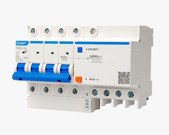 982163 Դիֆ. ավտոմատ անջատիչ NXBLE-63 4P C63 30mA 6kA - ի նկար