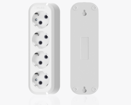 MGP-158 երկարացման լարի բլոկ լարով 10մ․ 4 տեղ․ հողանցումով - ի նկար