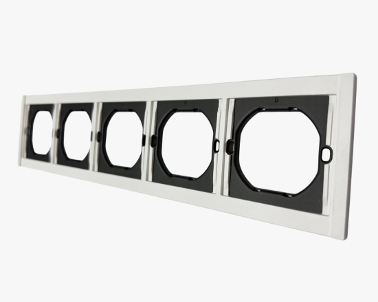 CC-TR-51 Սպիտակ շրջանակ 5 տեղ (10) - ի նկար